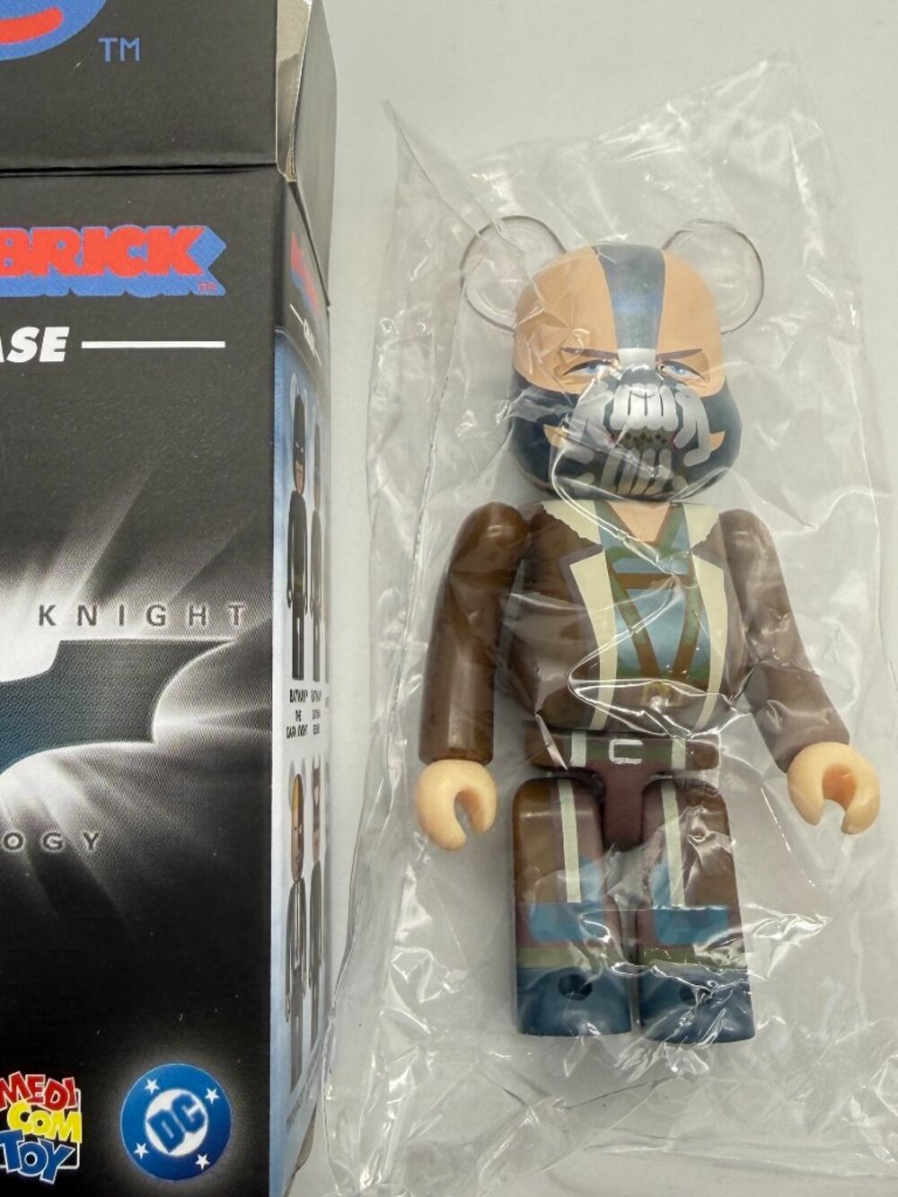 Bearbrick Chase The Dark Night Trilogy BANE Be@rbrick Figure 100%
